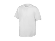 Футболка унисекс из текстурного джерси US Basic Portofino, белая фото