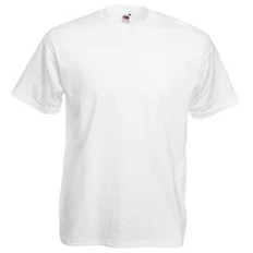 Футболка мужская Fruit of the Loom Valueweight T 165, белая фото