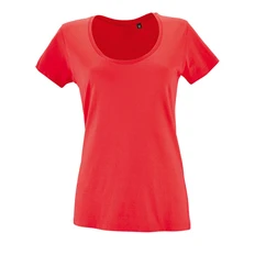 Футболка женская Sol's Metropolitan, розовая фото