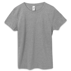 Футболка женская Sol's Regent Women, серый меланж фото