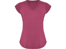 Футболка женская Roly Avus, темно-розовая фото