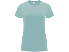 Футболка женская Roly Capri, бирюзовая фото