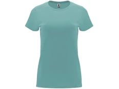 Футболка женская Roly Capri, пыльно-синяя фото