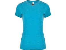 Футболка женская Roly Fox, бирюзовый меланж фото