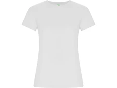 Футболка женская Roly Golden Woman, белая фото
