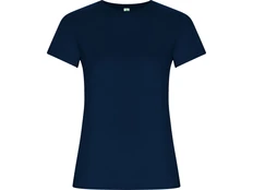 Футболка женская Roly Golden Woman, синяя фото