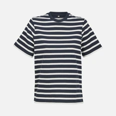 Футболка женская Sol's Legend Women, 175 г/м2, темно-синяя / белая фото