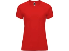 Футболка женская спортивная Roly Bahrain, красная фото