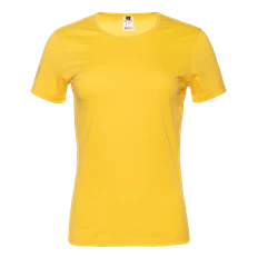 Футболка женская Stan 02W, 150 гр/м2, желтая фото