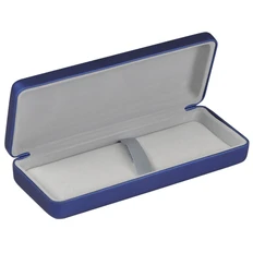 Футляр для 1-2 ручек подарочный прямоугольный B1, синий фото