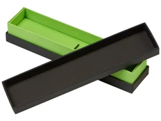 Футляр для 1 ручки Bloom, черный / зеленый фото