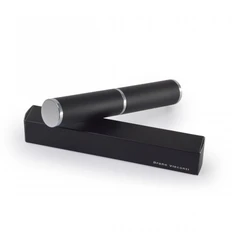 Футляр туба для ручки, круглый, черный фото