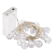 Гирлянда «Брызги шампанского», светодиодная, белая фото