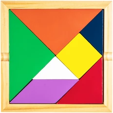 Головоломка-танграм Combi, разноцветная фото