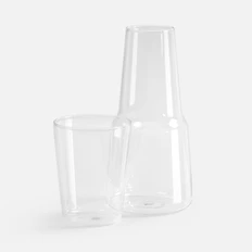 Графин с крышкой-стаканом Me Time, прозрачный фото