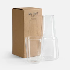 Графин с крышкой-стаканом Me Time, прозрачный фото