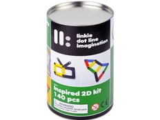 Гибкий конструктор Linkie 2D, разноцветный фото