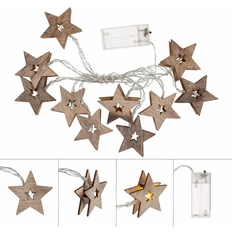 Гирлянда деревянная с логотипом фото