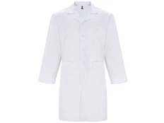 Халат унисекс Roly Vaccine, белый фото