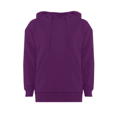 Худи детское Stan 23J, футер без начеса, темно-фиолетовое фото