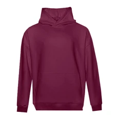 Худи оверсайз из футера без начеса Stan 66, 350 гр/м2, бордовое фото