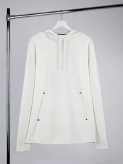 Худи унисекс Manevr Begi, белое фото