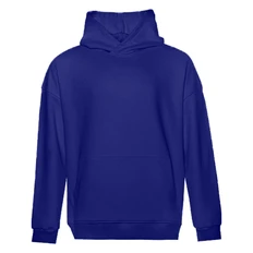 Худи унисекс оверсайз Stan 66, футер без начеса, 350 гр/м2, синее фото