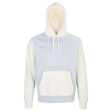 Худи унисекс Sol's Collins, голубое / бежевое / белое фото