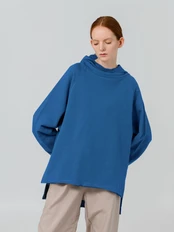 Худи Manevr Vozduh, синее фото