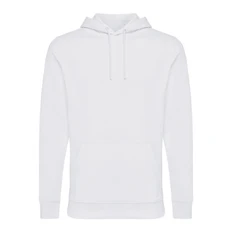 Худи из переработанного неокрашенного хлопка Iqoniq Jasper, 340 г/м², белое фото