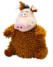 Игрушка мягкая с набором конфет «Мочалкин», белорусский, 700 гр, коричневая фото