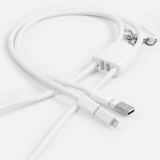 Кабель-ланьярд EnergyFlex Pro, белый фото