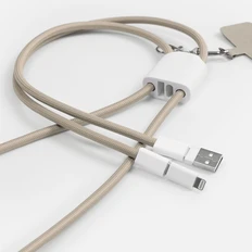 Кабель-ланьярд EnergyFlex Pro, серый фото