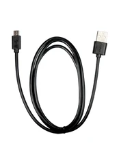 Кабель USB - micro USB, Partner, черный фото