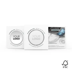 Кабель с быстрой зарядкой Allroundo Eco 6 в 1, 90 см, белый фото