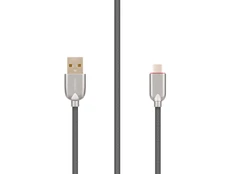 Кабель USB-A - USB-C Rombica Digital CB-05, 1 м, серый фото