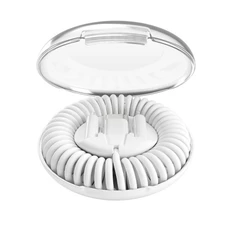 Кабель Vonmahlen Allroundo Eco для быстрой зарядки, белый фото