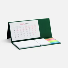 Календарь настольный Контекст Grade, зеленый фото