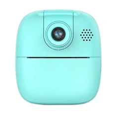 Камера детская c печатью фотографий Kid Joy Print Cam P18, бирюзовая фото