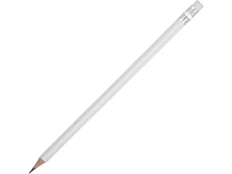 Карандаш трехгранный Графит 3D, белый фото