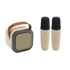 Караоке-станция Duet, бежевая фото