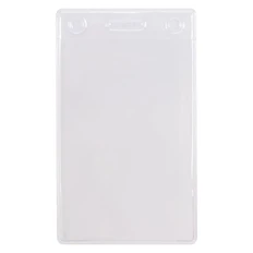 Карман для бейджа Lucent, вертикальный, прозрачный фото