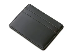 Картхолдер для двух карт и наличных денег с зажимом Crave, черный фото