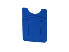 Картхолдер для телефона с держателем Trighold, синий фото