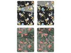 Картхолдер на 3 карты типа бейджа с возможностью полноцветной УФ-печати, софт-тач, многоцветный фото