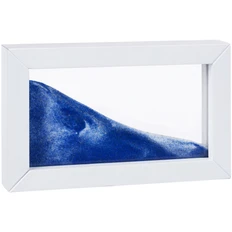 Картина-антистресс песочная Molti Zenscape, белая / синяя фото