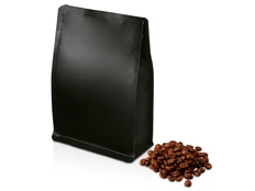 Кофе зерновой Bean, 250 гр, 100% арабика, черный фото