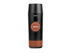 Кофемашина портативная с ёмкостью для кофе, 2600 мАч, Rombica Barista CTG-1, чёрная / коричневая фото