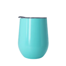 Кофер глянцевый CO12, 354 мл, бирюзовый фото