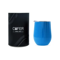 Кофер со сменными крышками Cofer Tube CO12 Black, голубой фото